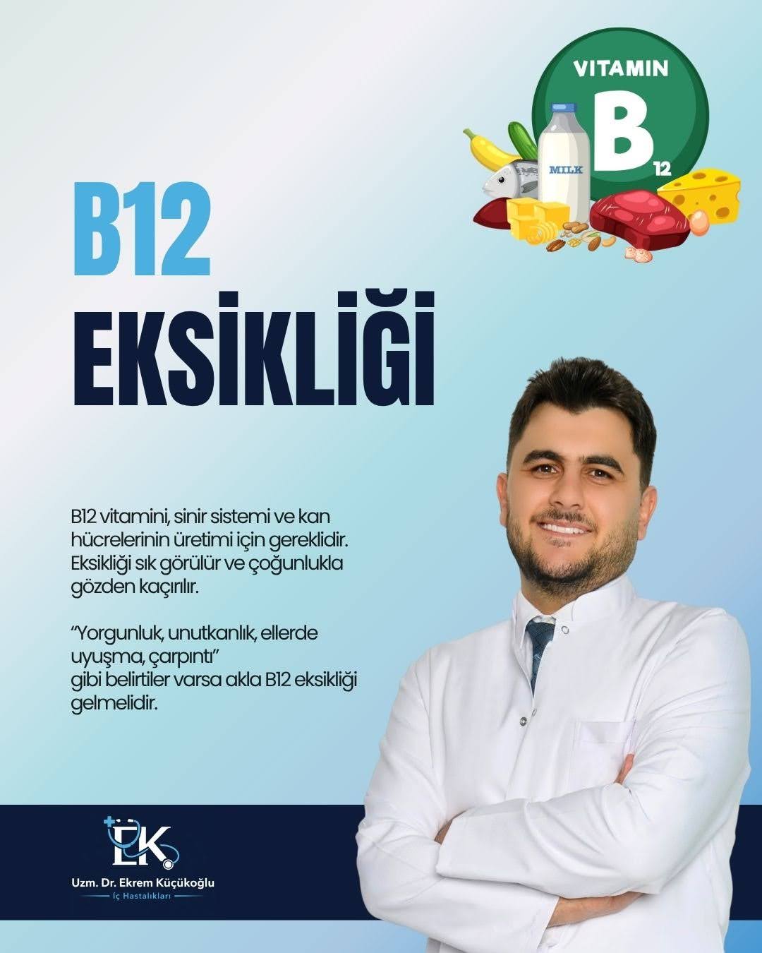 B12 Vitamini Eksikliği