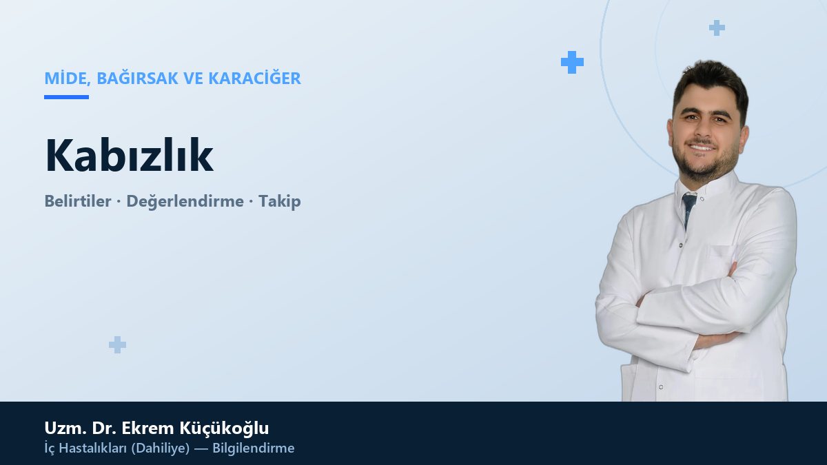 Kabızlık